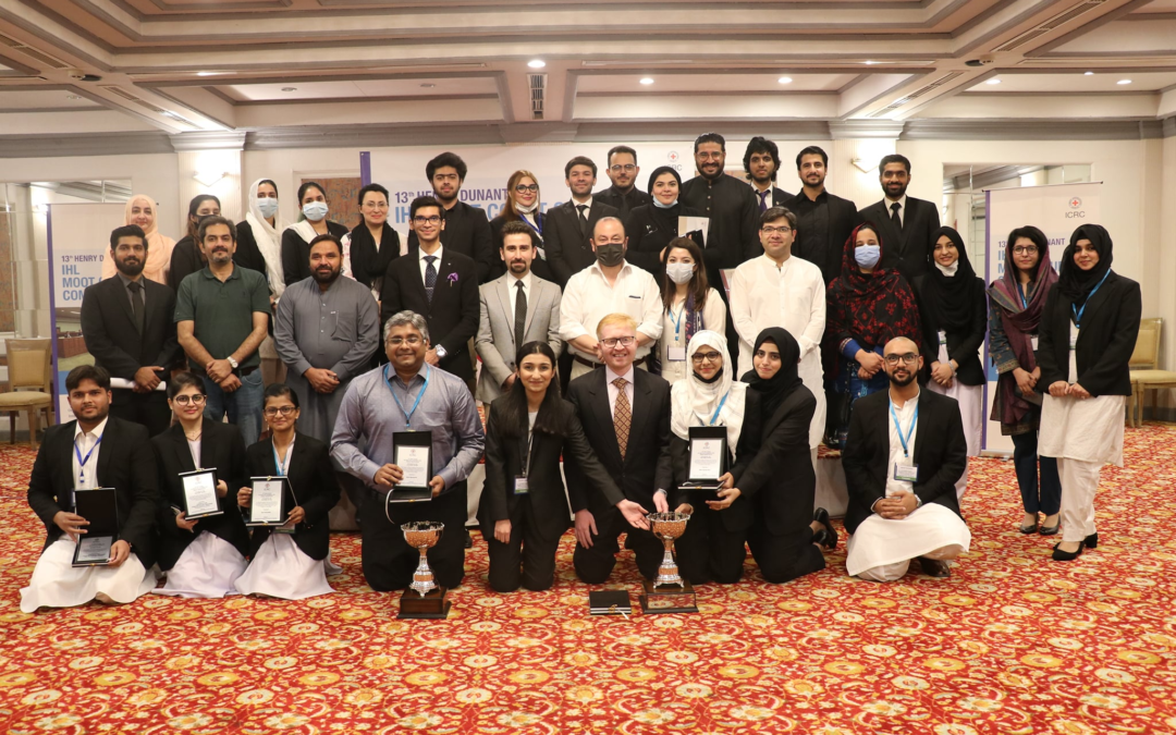 HASSAM, KAINAT AND AHMAD PARTICIPATE IN HENRY DUNANT MOOT COURT