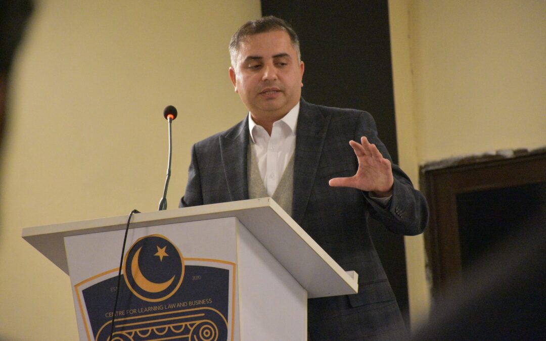 Advocate Supreme Court of Pakistan delivers guest talk