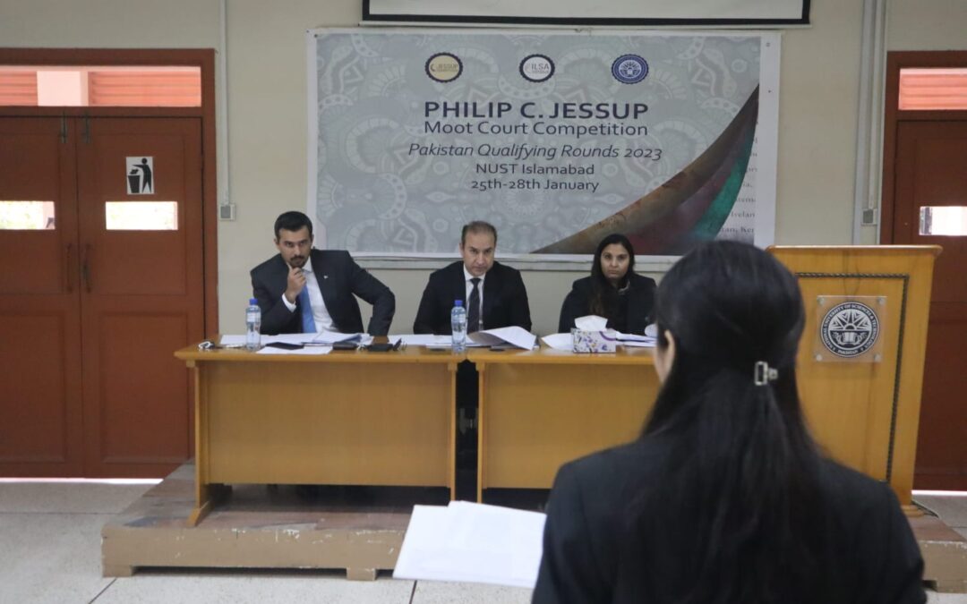 Executive Director Judges Qualifiers of Philip C. Jessup Moot Court Competition