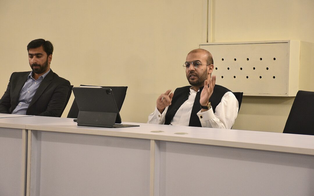 Assistant Advocate General KPK delivers guest talk